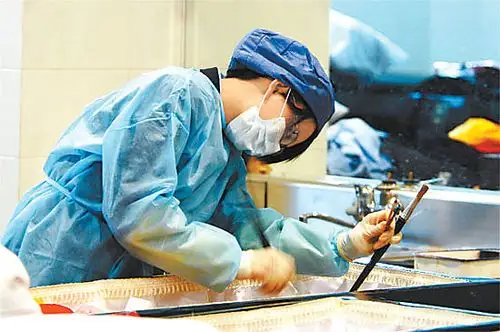 殡仪馆化妆师(资料图片)
