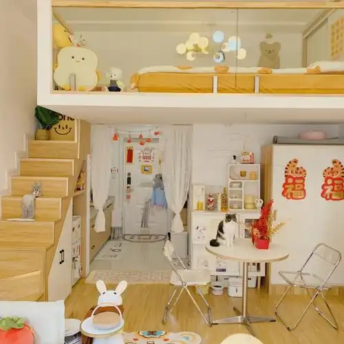 我妈说30平的小房子也能装修的那么好看啊