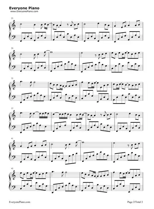 月半小夜曲简单版