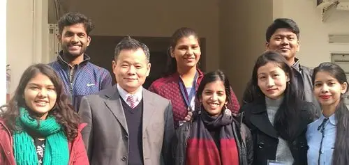 韩布新研究员出席印度国立心理科学院2018年年会并作特邀报告