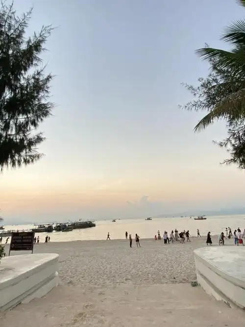 深圳海边日落巽寮湾