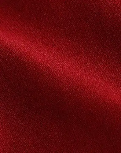 孕妇酒红色抽绳托腹裤