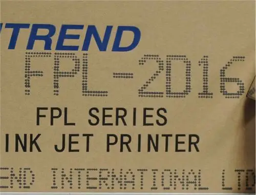 中山市天威喷码厂家直销出口大字符纸箱喷码机72mm超大字符喷码机