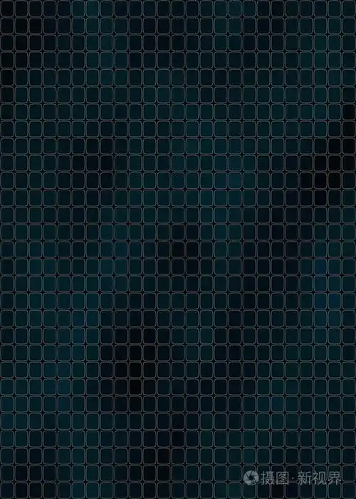 黑色抽象背景透明的方格子,矢量图