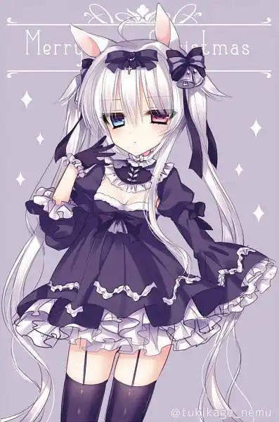 这个银发异瞳的动漫女生是谁?求大神解答