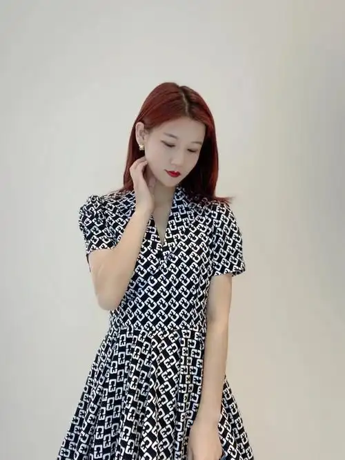 badina法式浪漫茶歇裙