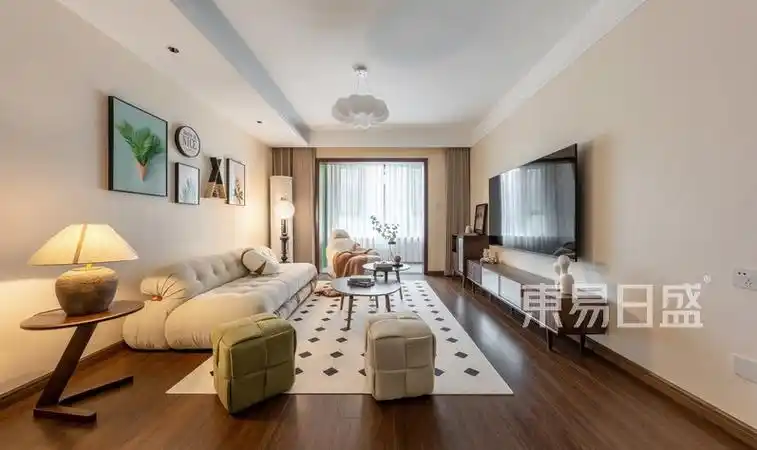 龙坞名筑497m05现代简约中式装修效果图