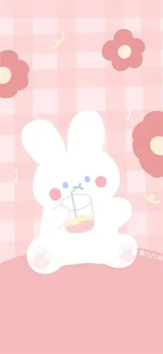 粉红少女心兔子系列 - 堆糖,美图壁纸兴趣社区
