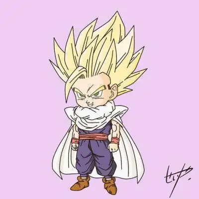 q版超级赛亚人孙悟饭