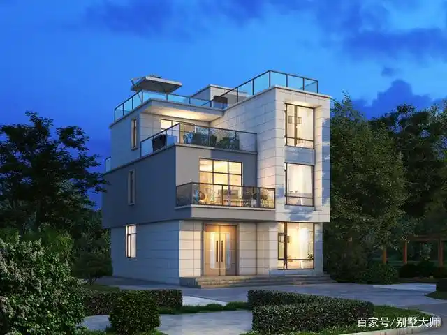 农村自建房小户型三层效果图,给自己建一个田园牧歌的家