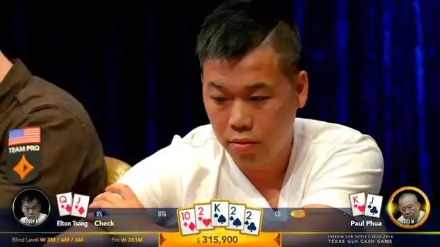 德州扑克泡芙老板一上桌就赢了上千万的底池厉不厉害