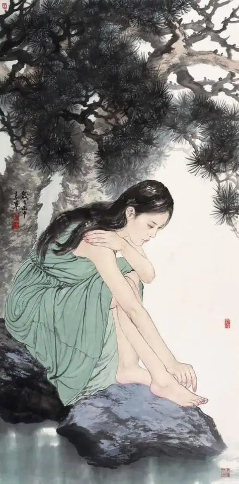 写意人物画作品欣赏 写意人物画作品欣赏大师名家