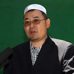 马常胜阿訇在吉林市烟筒山大学生讲座