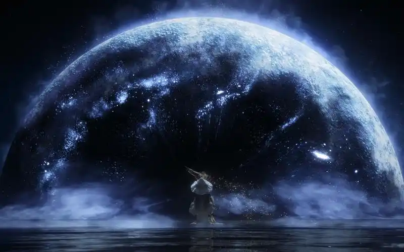 【艾尔登法环 elden ring ps5 4khdr】结局:艾尔登之王,群星时代,癫火