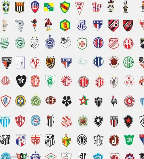 全球2487个足球俱乐部球队标志(巴西1)图片