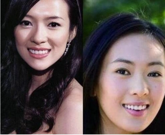 童瑶章子怡对比照