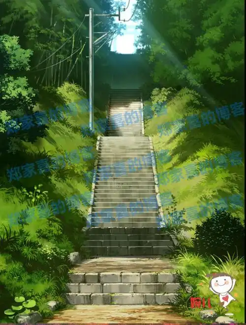 3唯美日系动漫插画背景场景漫画绘画临摹上色参考设计素材