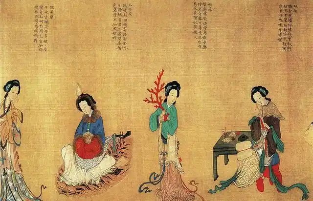 明代千秋绝艳图70余位美人图带你见识古代美女