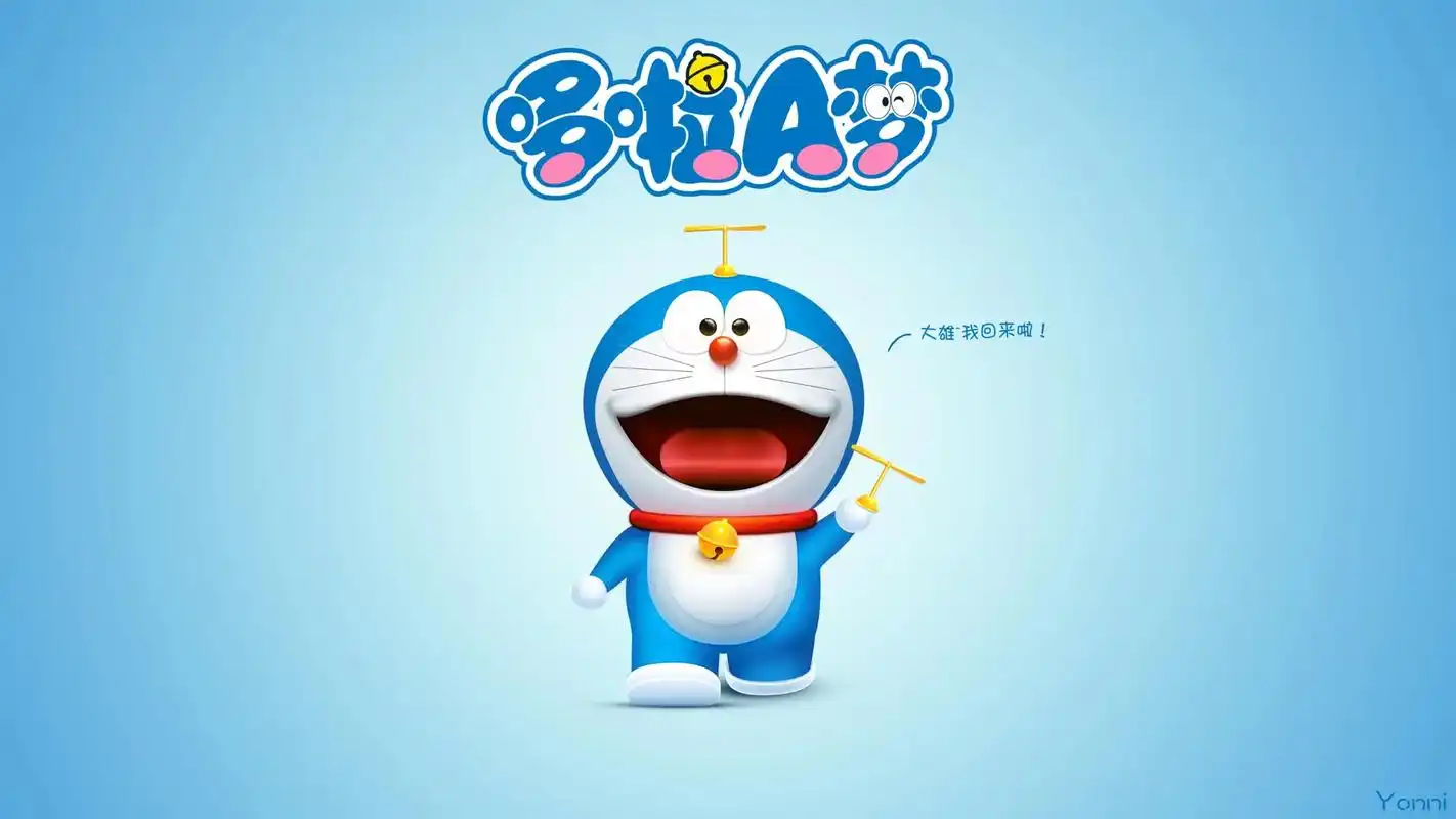 哆啦a梦 简简单单哆啦a梦壁纸 - 抖音