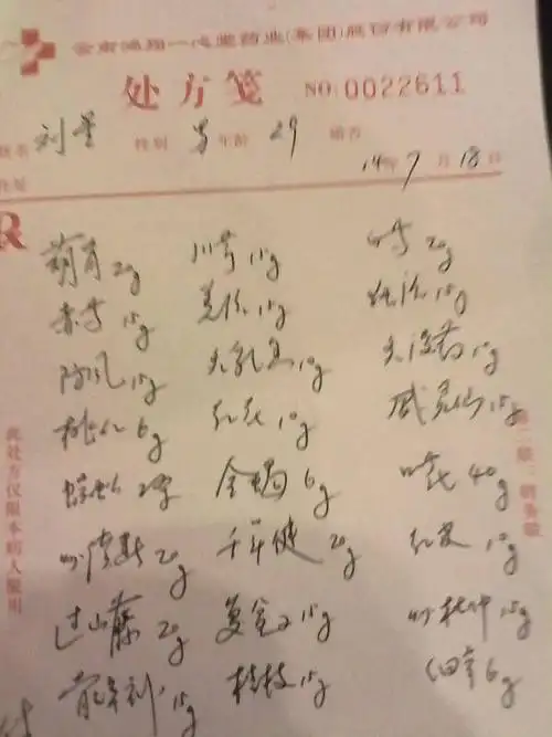在线跪求中药药方翻译,不胜感激! 治疗腰突补肾补气的方子,见照片