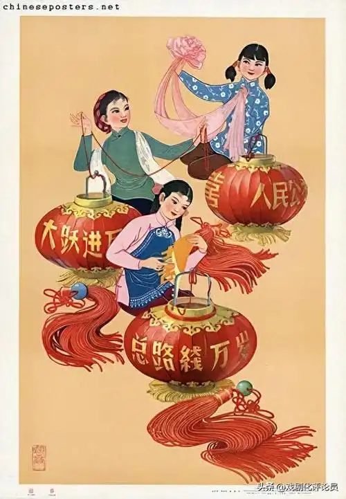 22幅图:人民公社老宣传画合集