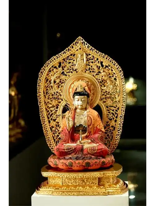 铜像观音菩萨佛像工艺品摆件
