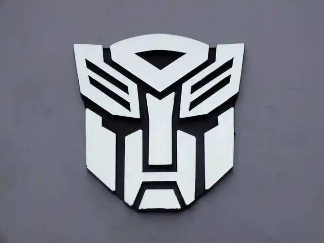 变形金刚车标汽车人博派狂派标志.