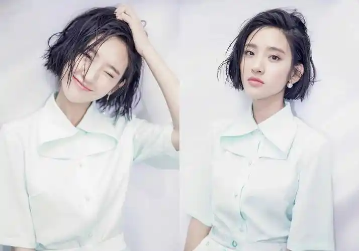 唐艺昕被宠上天,刘诗诗短发让人心动_长发_发型_女明星
