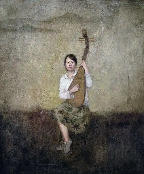 项仕中油画人物欣赏 - 李梨 - 李梨