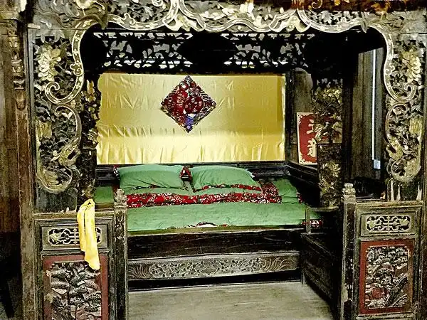 古代婚床婚房