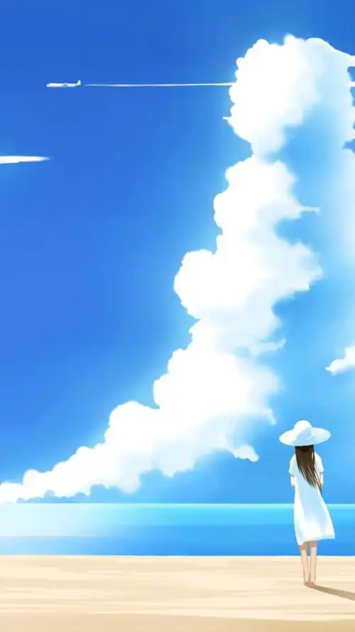 唯美梦幻蓝色系,高清图片,手机锁屏桌面-壁纸族