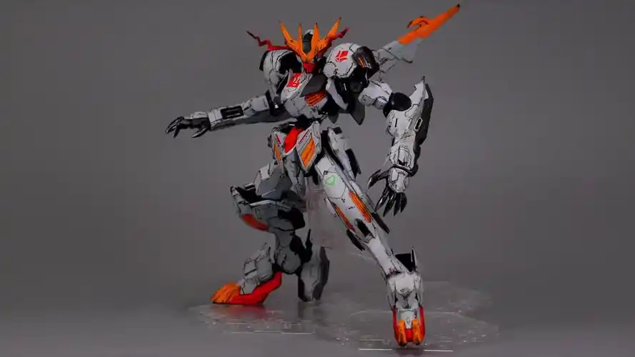 gunpla巴巴托斯天狼座rex烙印红眼制作barbatoslupusrexverberserk