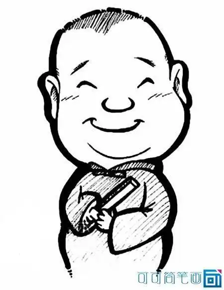 郭德纲的卡通简笔画