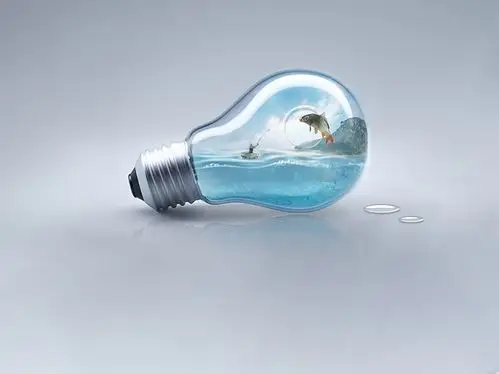 「photoshop」合成灯泡中的垂钓者 ps图像合成蒙版等应用
