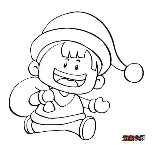 快乐的小男孩人物 快乐的小男孩人物简笔画怎么画步骤教程