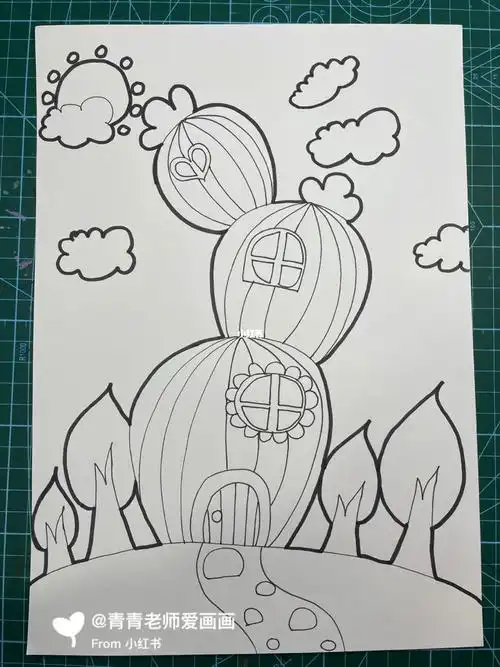 宝宝艺术启蒙  #儿童涂鸦  #幼儿园大班公开课