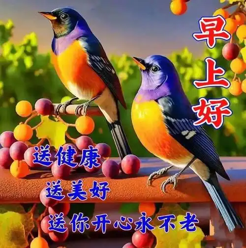 早安暖心问候祝福图片平安健康早安吉祥