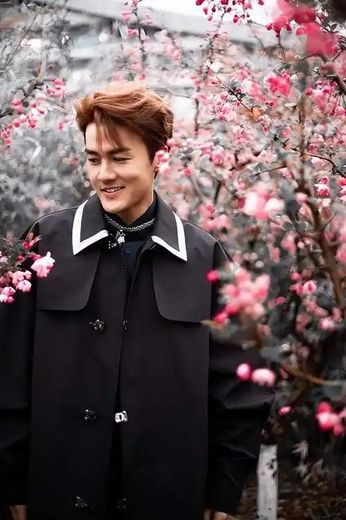 吴克群身穿黑色西装 这就是时装模特的既视感吧_娱乐_中华济南网