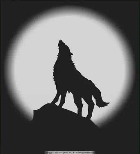 求qq头像,以狼为主.