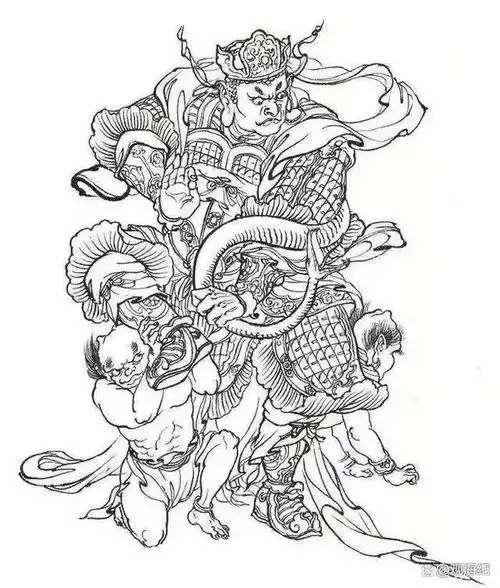 中国神话人物――四大天王