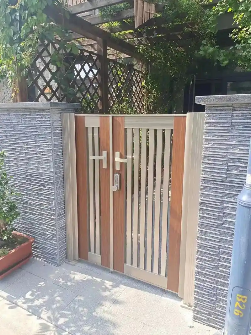 前沿设计庭院大门 10款现代极简铝艺大门.前沿设计庭院大门  - 抖音