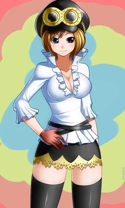 海贼王革命军成员大眼美女克尔拉手机壁纸图片集(6)