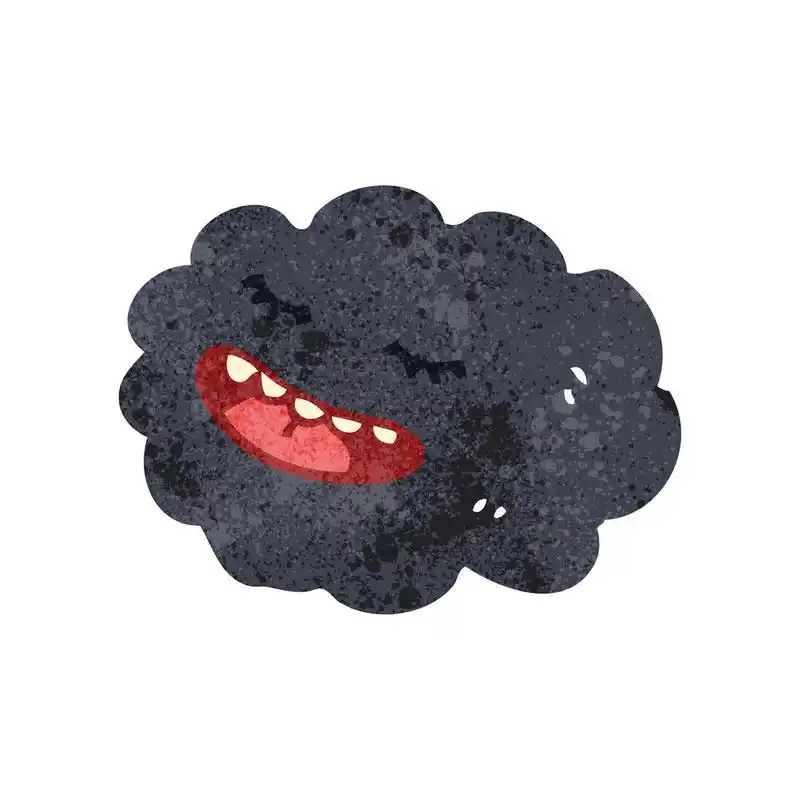 复古卡通乌云飘飘,复古卡通乌云飘飘