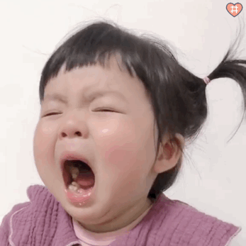 萌娃丸子妹表情包动图小丸子一哭我就想笑系列这个是正常版本 一会发