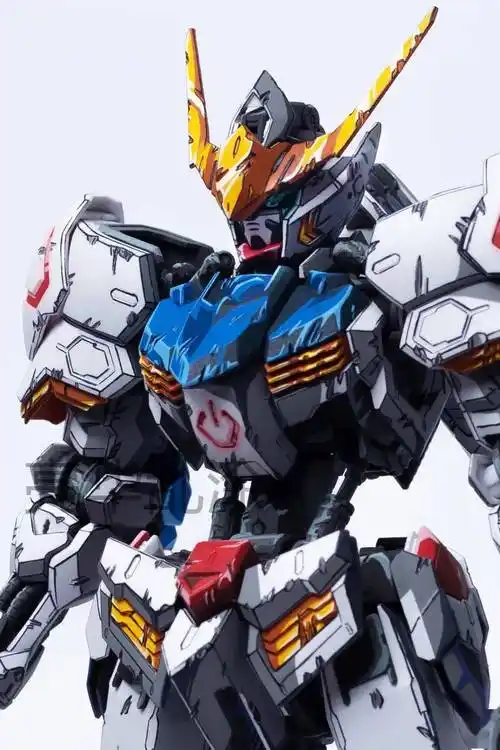 动画中的战斗效果get,mg巴巴托斯二次元战损涂装!_进行_公众_模型