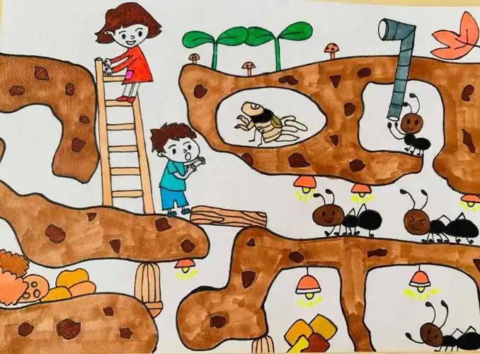 神秘的地下王国