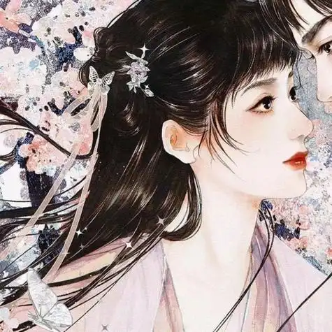 最近很火的古风头像古装男女头像情侣头像