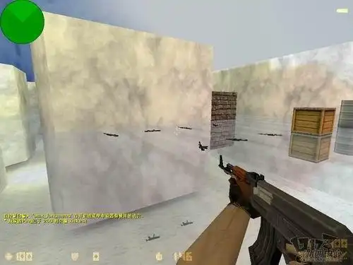 求一张cs雪地地图.要跟图片一样的这张!