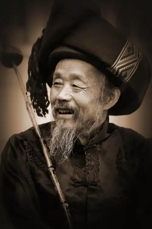 2019黔东南 苗年 长胡子老人