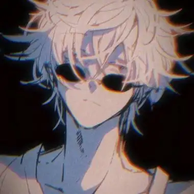 高清伤感的动漫男头绝望哭泣图片头像,男生头像图片